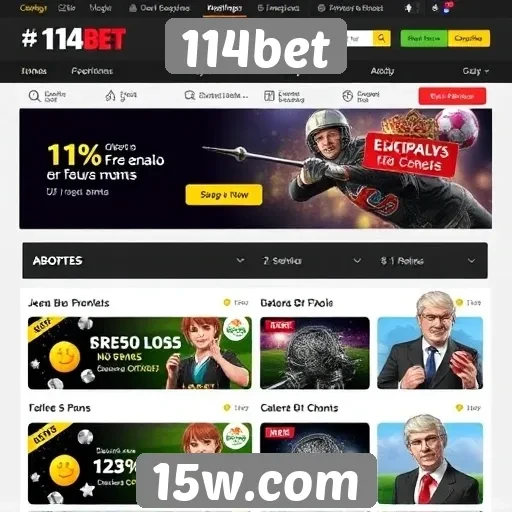 Ofertas promocionais e bônus disponíveis no 114bet